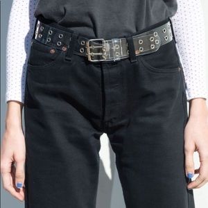 ✨clear brandy belt✨